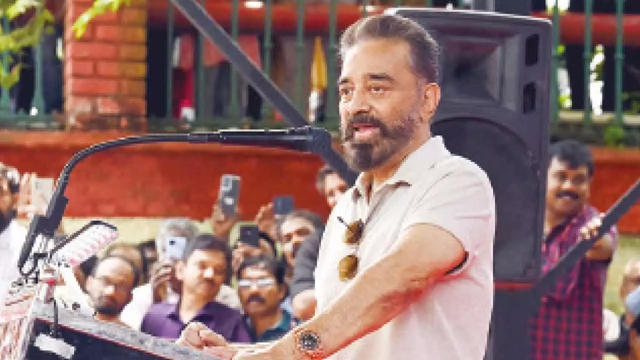 Haasan’s comments on Kannada riles state Haasan’s comments on Kannada riles state