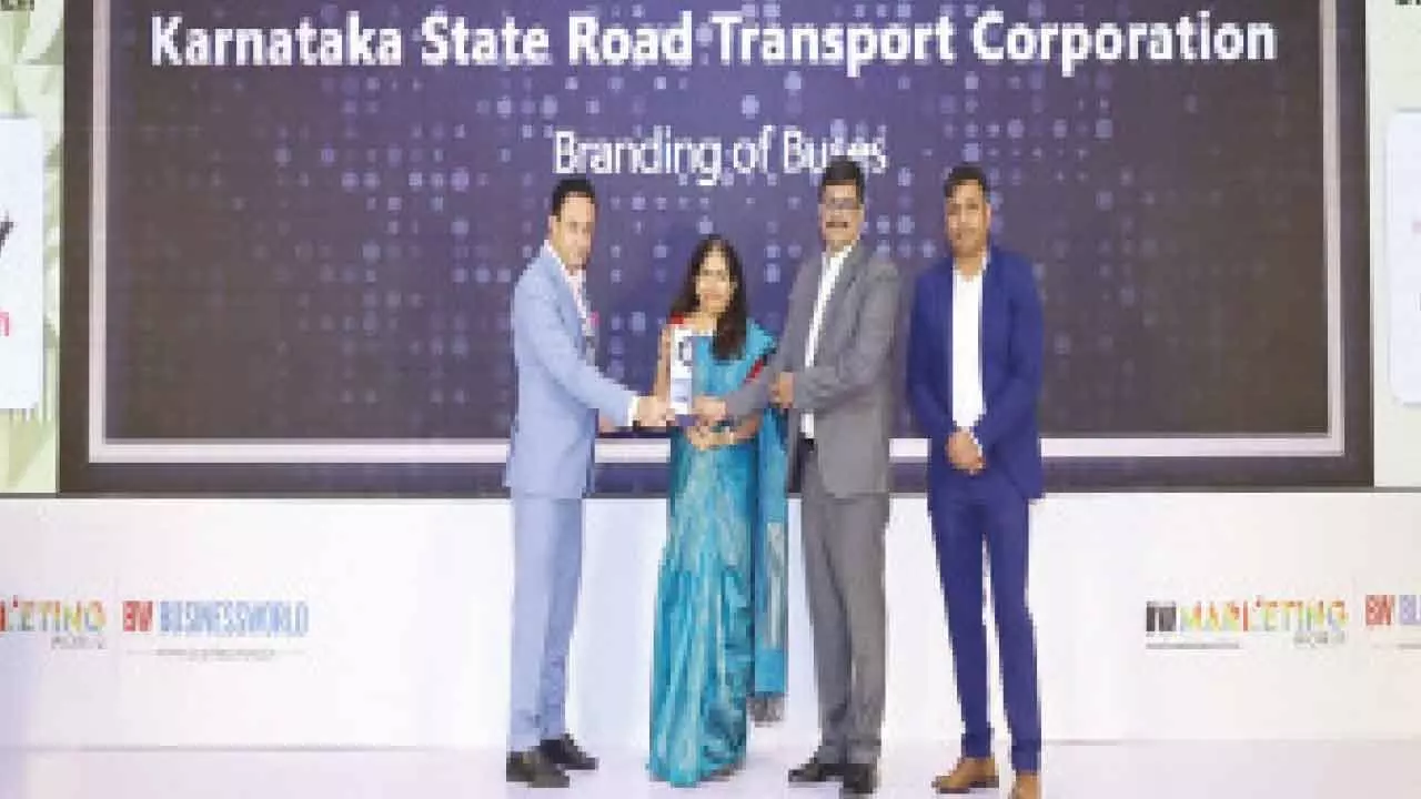 Two gold awards for KSRTC in BW merit awards 2025 event Two gold awards for KSRTC in BW merit awards 2025 event