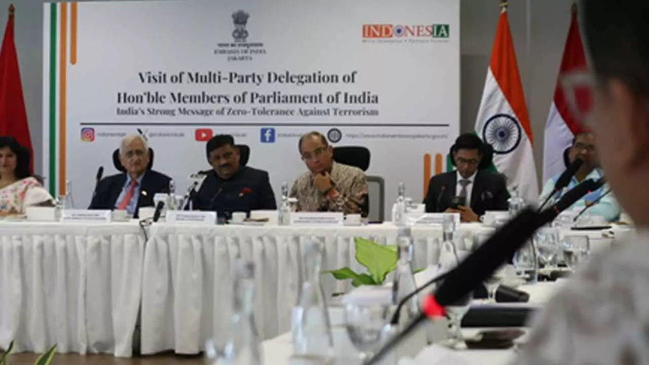 India will treat terrorism and its promoters alike, says JD(U) MP Sanjay Jha in Indonesia India will treat terrorism and its promoters alike, says JD(U) MP Sanjay Jha in Indonesia