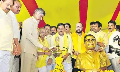 TDP pays homage to founder NTR on 102nd birth anniversary