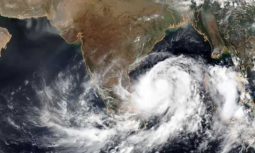 Depression over northwest Bay of Bengal