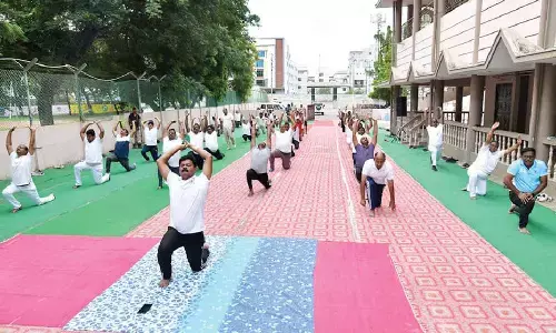 Yoga reduces stress in our life: SP