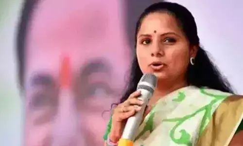 Kavita takes dig at KTR questioning celebrations in US