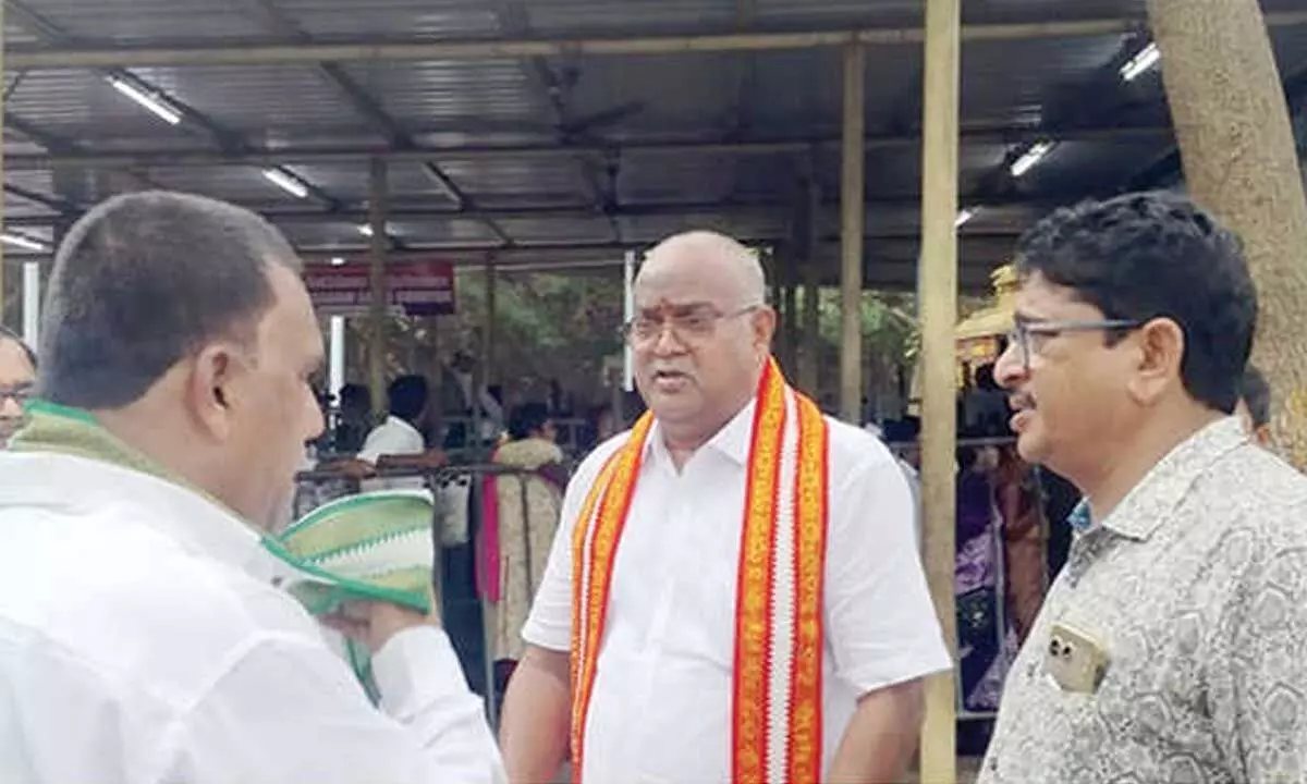 Simhachalam temple eyes rain measures Simhachalam temple eyes rain measures