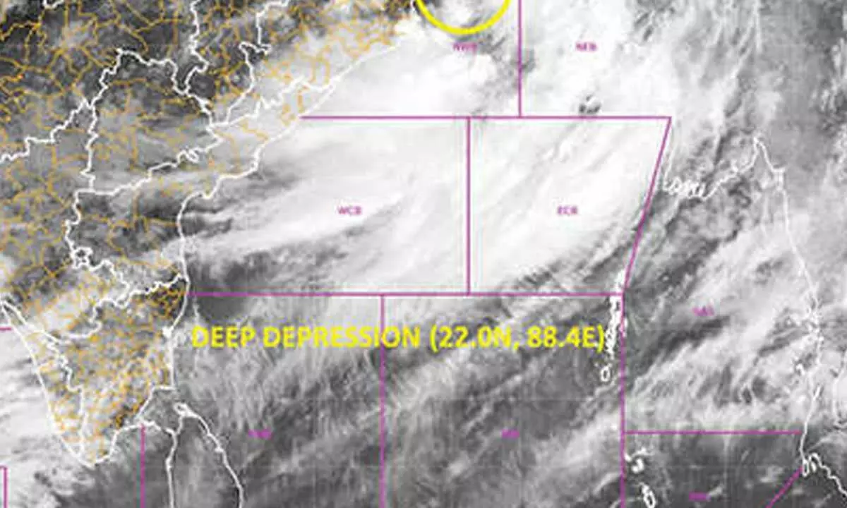 Depression to trigger heavy rain Depression to trigger heavy rain