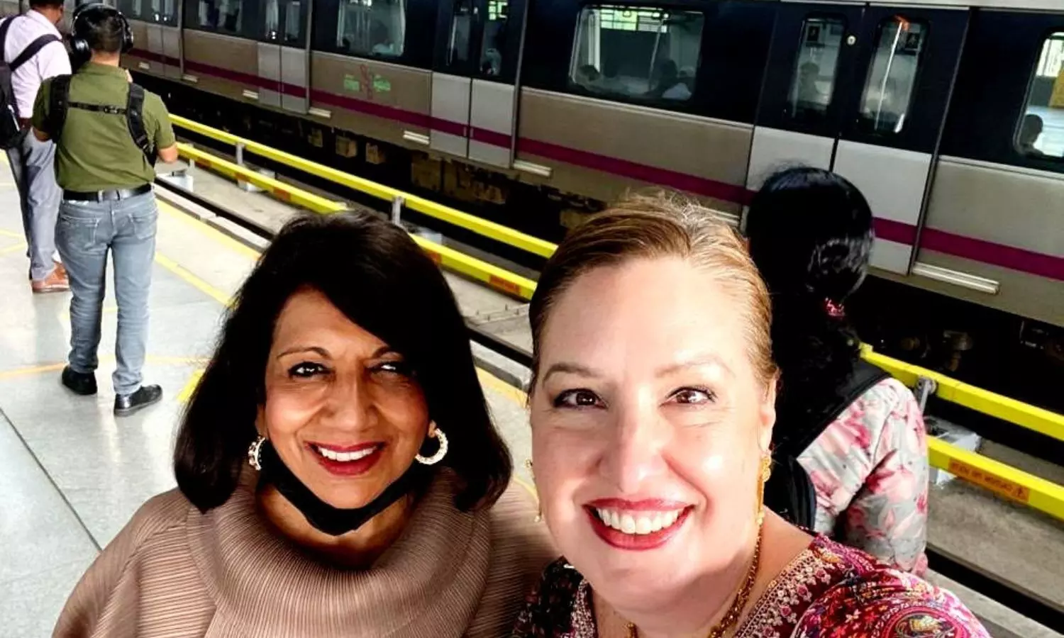 Bengaluru: Kiran Mazumdar-Shaw Praises Namma Metro for Easy Ride Bengaluru: Kiran Mazumdar-Shaw Praises Namma Metro for Easy Ride