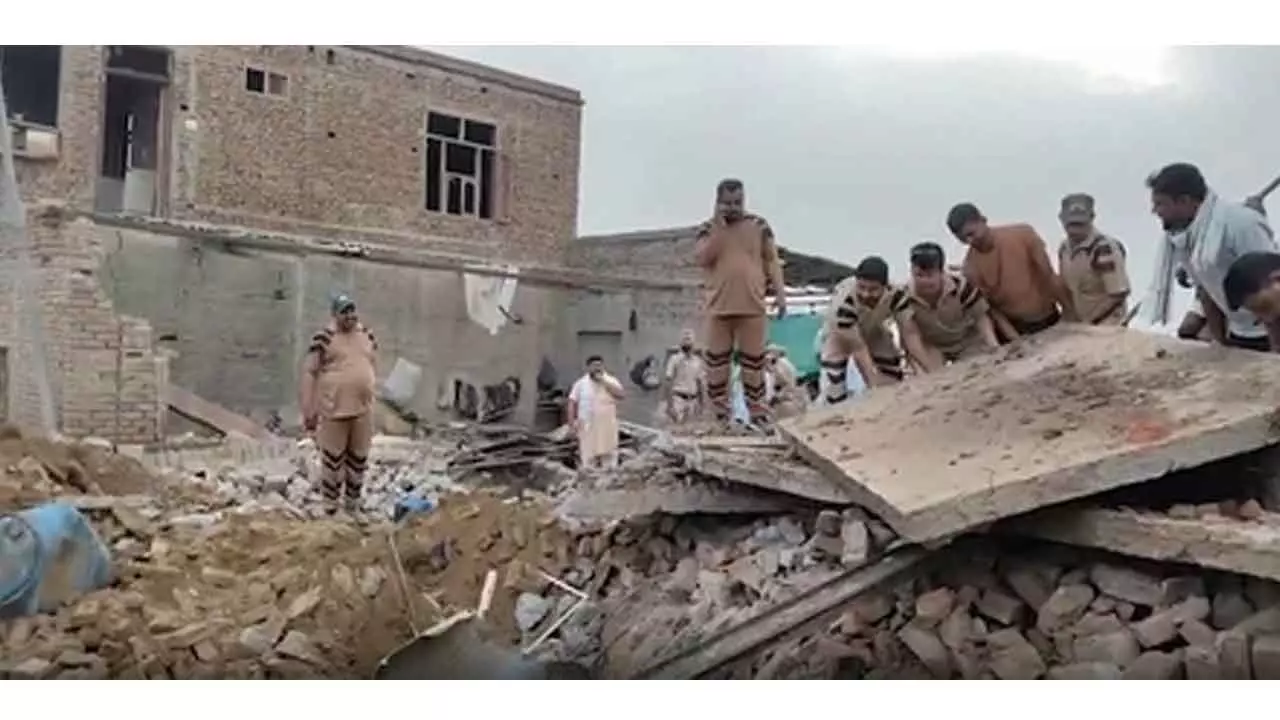 Five killed in blast at illegal firecracker factory in Punjabs Muktsar