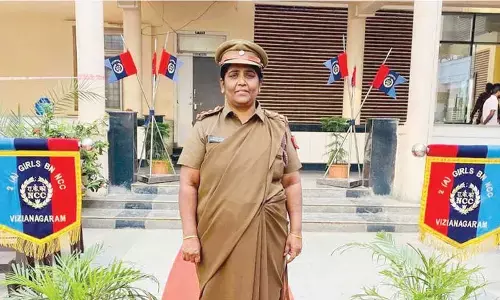 Captain Satyaveni honoured for distinguished service at NCC training camp