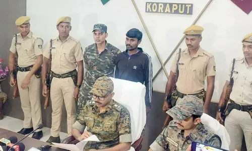 Maoist caught after encounter in Koraput