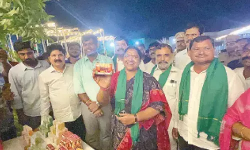 Seethakka turns nostalgic after tribal museum visit