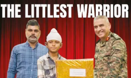 Role in Operation Sindoor: 10-year-old Shravan honoured as youngest civil warrior