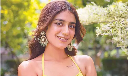 Priya Prakash Varrier stuns in yellow