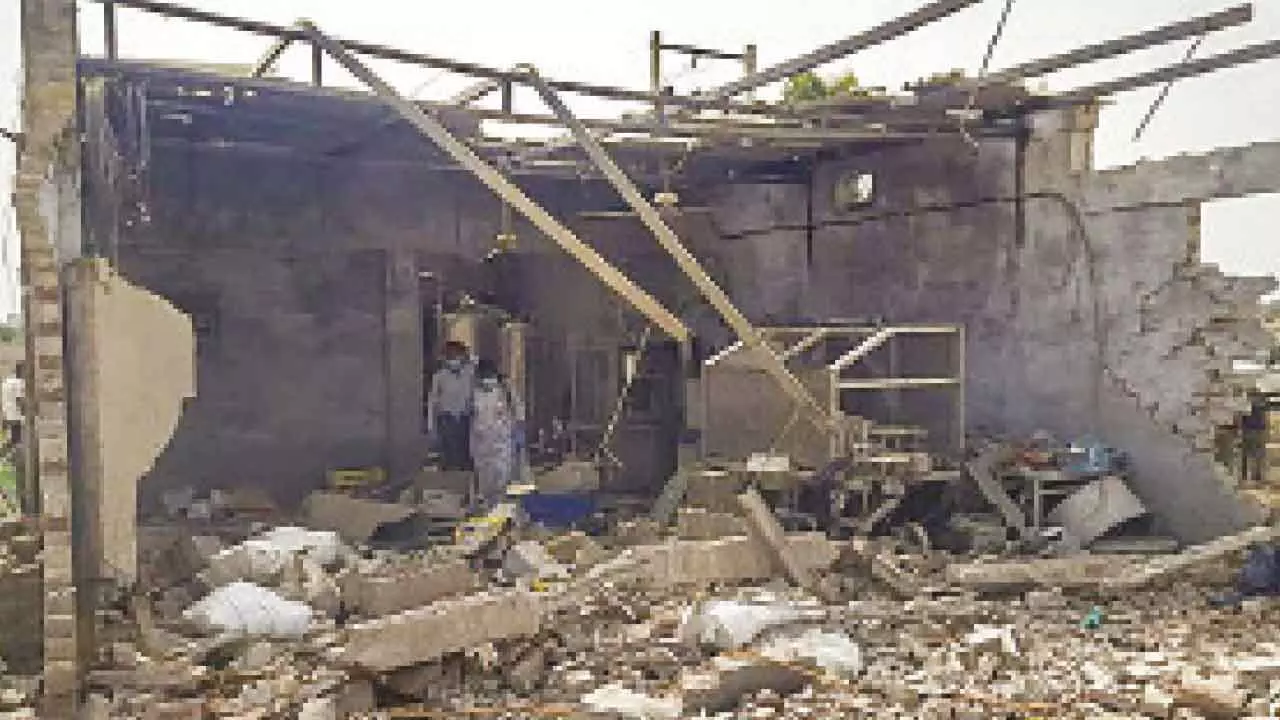 Five killed in blast at illegal firecracker factory in Pb