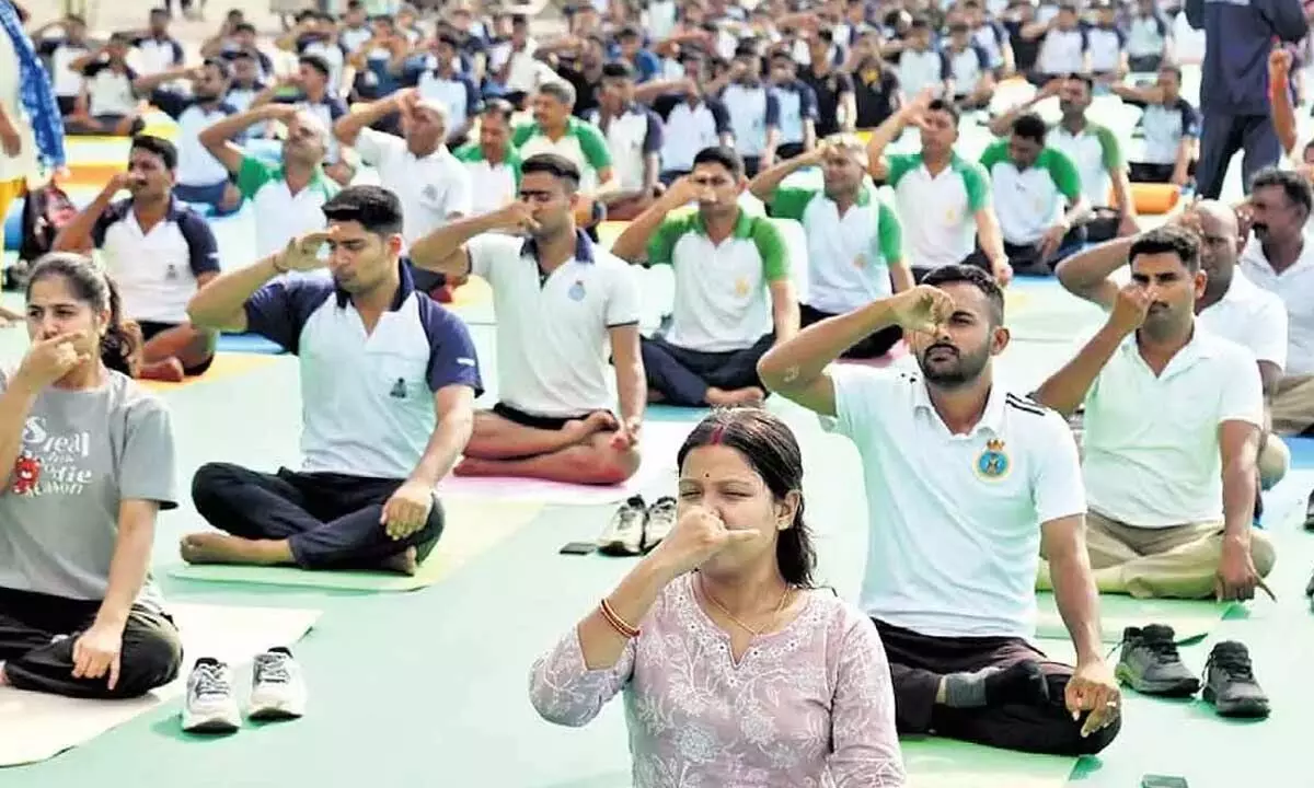 Yogandhra festival Held in Vijayawada with farmers participate in it Yogandhra festival Held in Vijayawada with farmers participate in it