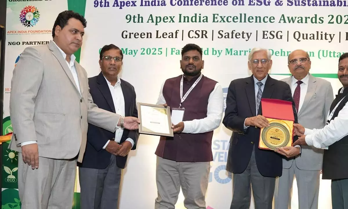 Gangavaram bags platinum award for environmental excellence