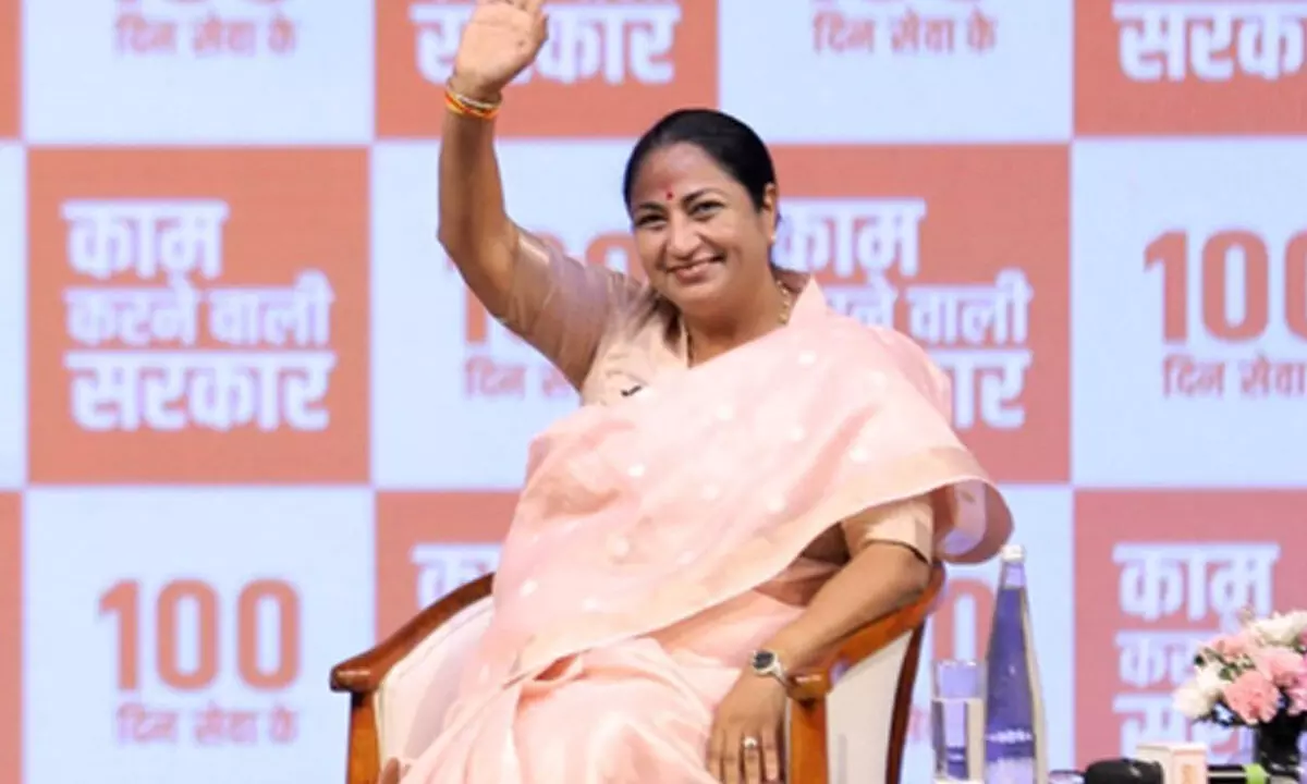 Delhi CM chairs session at seminar on Deendayal Upadhyaya’s vision Delhi CM chairs session at seminar on Deendayal Upadhyaya’s vision