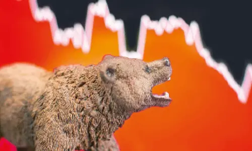 Markets end lower on IT drag, weak Asian cues