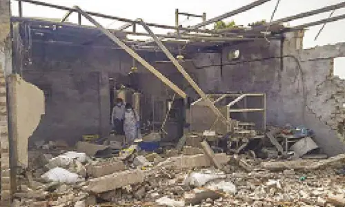 Five killed in blast at illegal firecracker factory in Pb