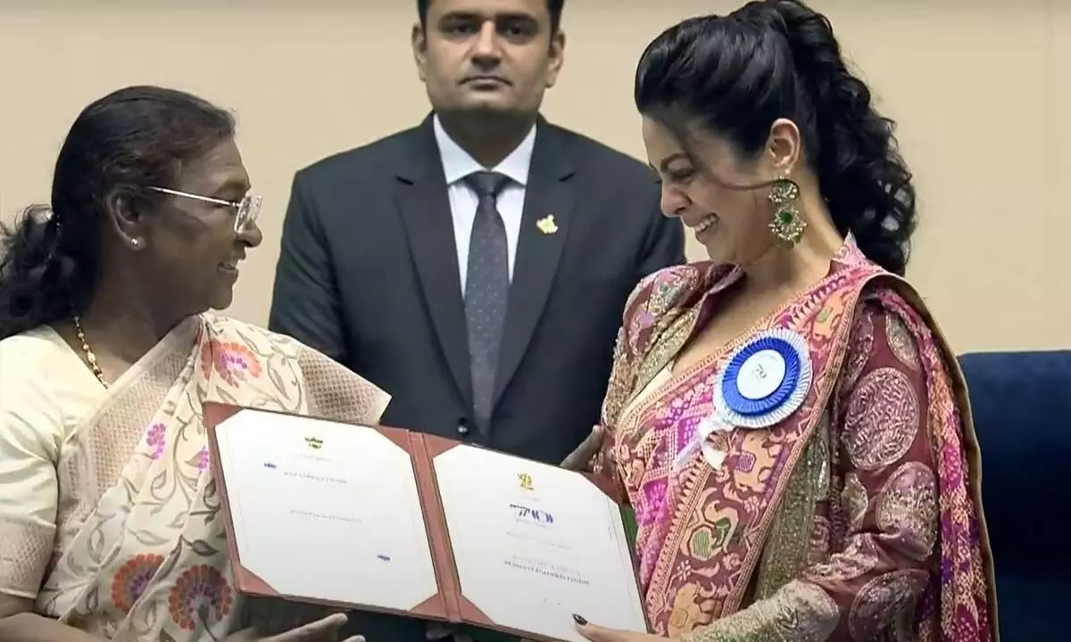 Manasi Parekh on balancing creative worlds Manasi Parekh on balancing creative worlds