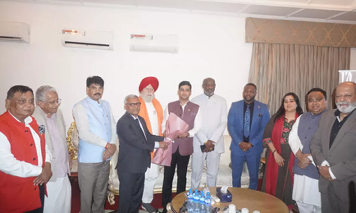 Delegation arrives in Liberia, to reaffirm Indias anti-terror stand Delegation arrives in Liberia, to reaffirm Indias anti-terror stand