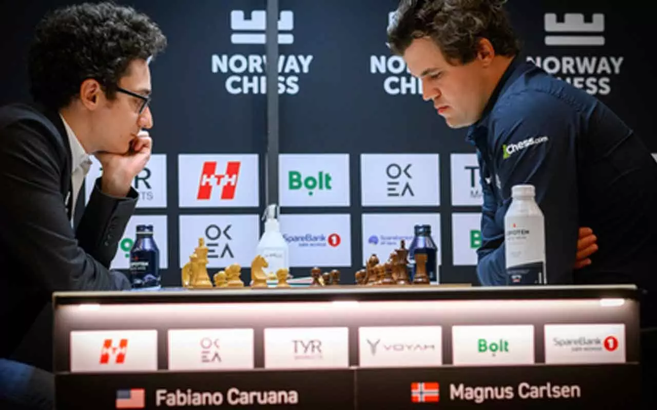 Norway Chess 2025: Magnus Carlsen extends lead after round 5 Norway Chess 2025: Magnus Carlsen extends lead after round 5