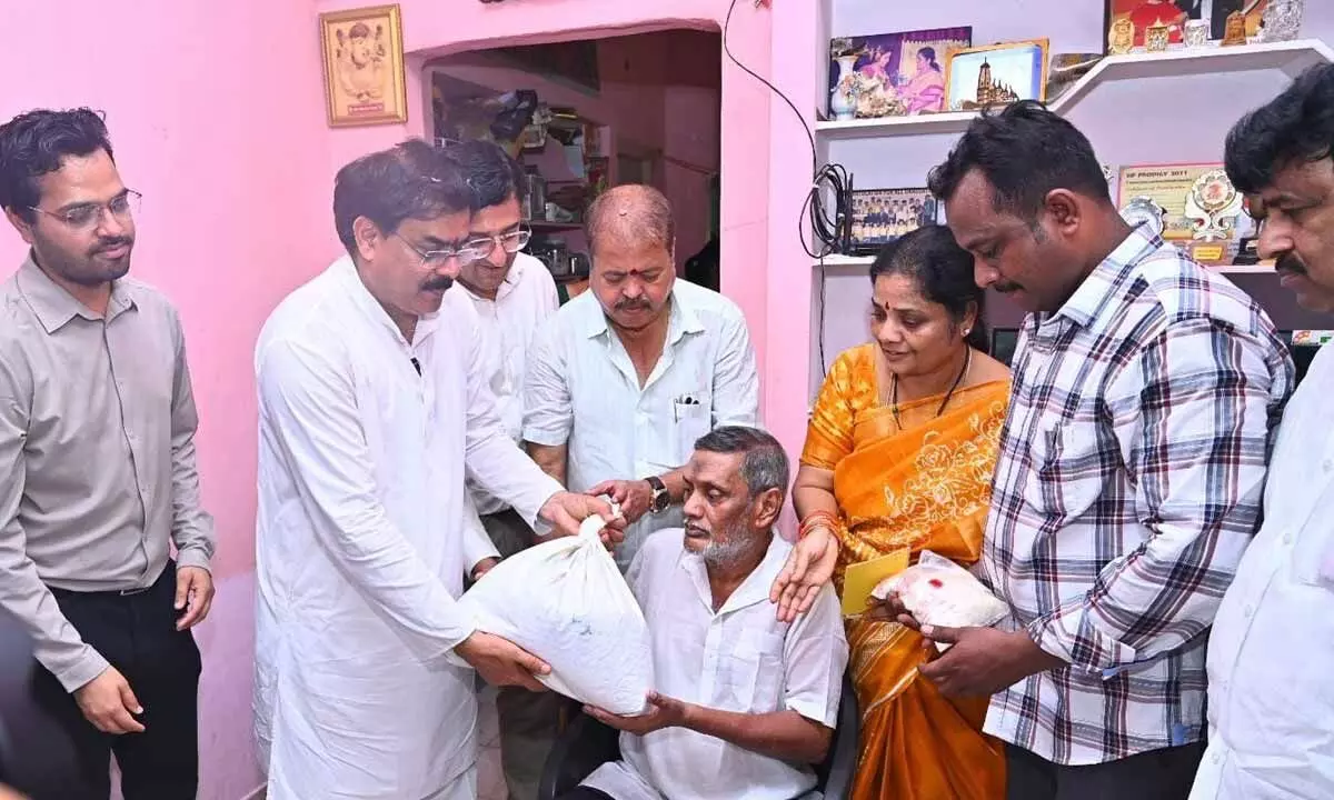 Ration distribution programme inaugurated Ration distribution programme inaugurated