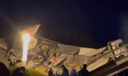 Russia: 7 dead as train derails after bridge collapse near Ukraine border