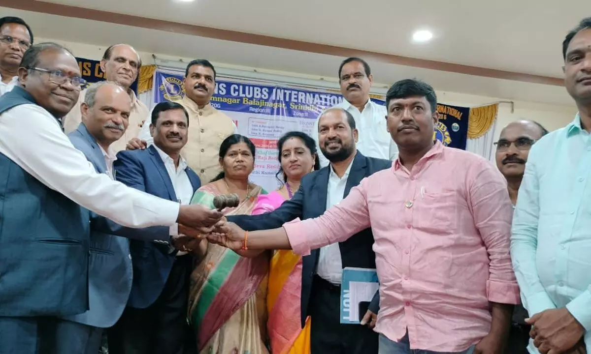 New representatives of Lions Club take charge New representatives of Lions Club take charge