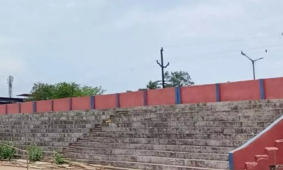 Manmohan school ground in shambles