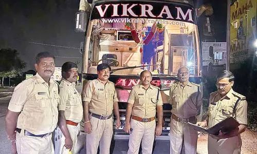 RTA cracks down on pvt travels operating buses from Tirupati