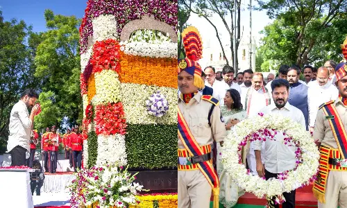 Telangana Formation Day 2025: Chief Minister Sri A. Revanth Reddy Pays Tribute to Martyrs