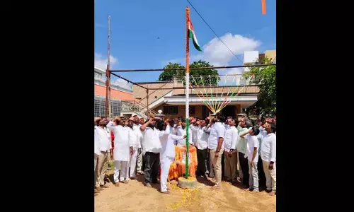 Telangana Formation Day Celebrated with Patriotic Fervor by NHPS in Gadwal; Chairman Ranjith Kumar Pays Tribute to Martyrs, Criticizes Leadership Failures