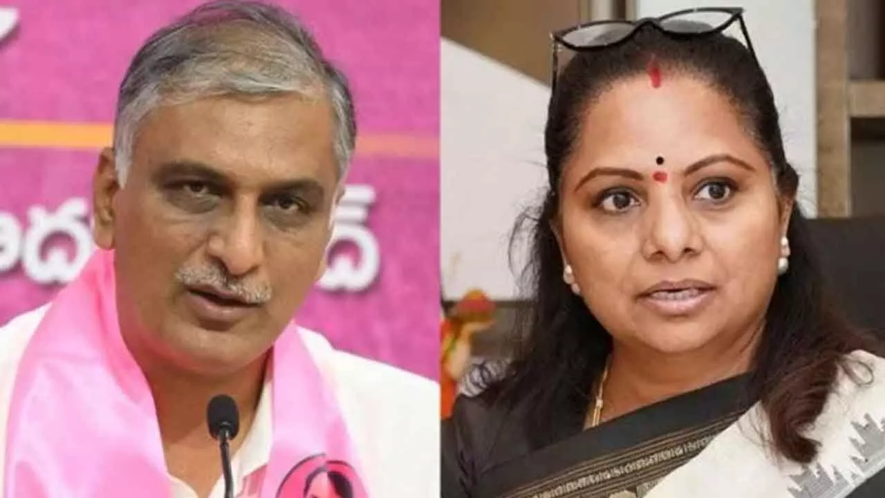 Harish pans Kavitha’s rant on BJP-BRS pact Harish pans Kavitha’s rant on BJP-BRS pact