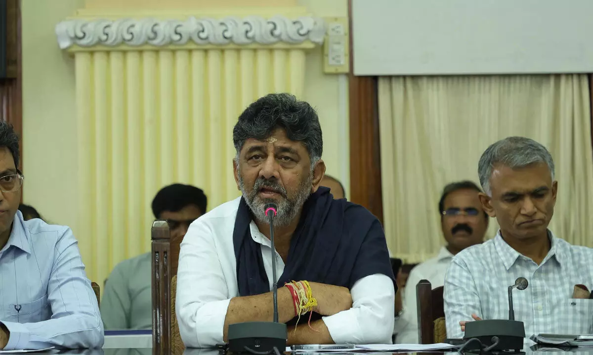 Union Ministers, MPs must safeguard state’s interests: DKS Union Ministers, MPs must safeguard state’s interests: DKS