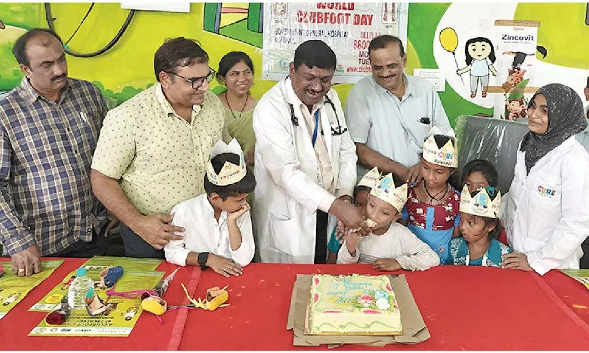 Awareness prog on clubfoot conducted Awareness prog on clubfoot conducted