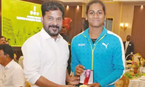 Aiming high: Nandini aspires to win gold in upcoming Olympics