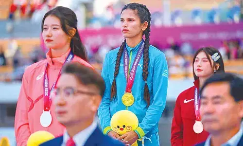 Grit takes Jyothi to finish line despite hurdle after hurdle