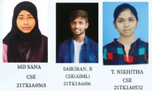 Warangal: 4 SVS students secure jobs