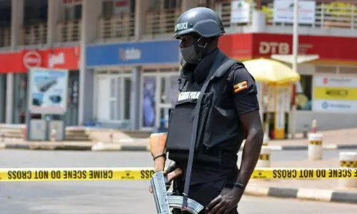 Ugandan Police call for calm following bomb explosion in capital