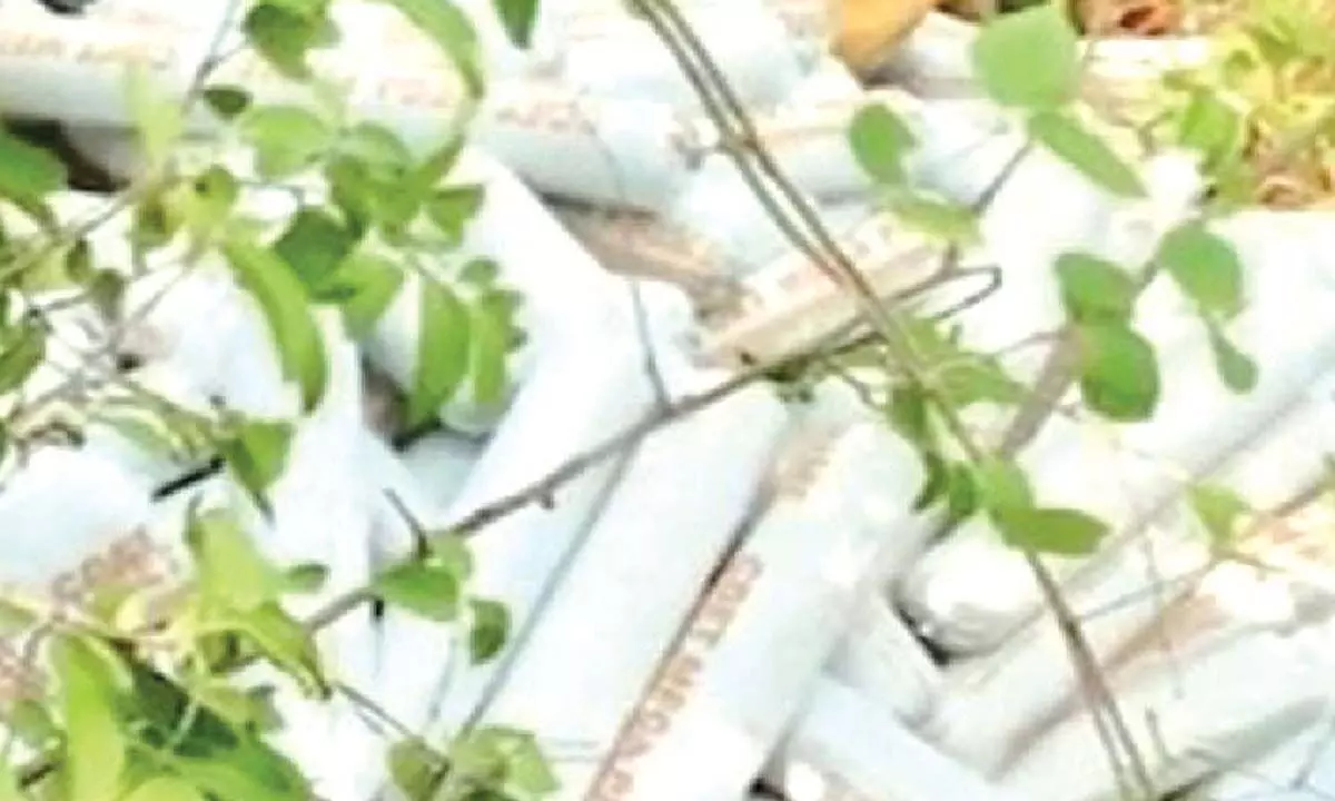 Police raid godowns with explosive