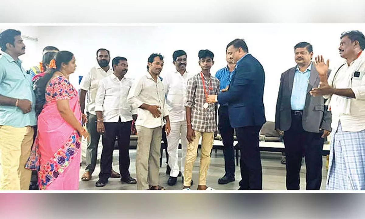 Adani Krishnapatnam Port and Adani Foundation honour meritorious students Adani Krishnapatnam Port and Adani Foundation honour meritorious students
