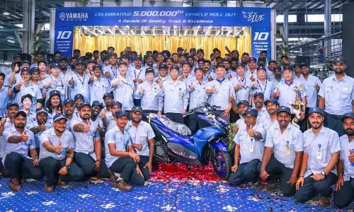 Yamaha’s Chennai Factory Marks a Decade of Manufacturing Excellence; Rolls Out 5 Millionth Unit