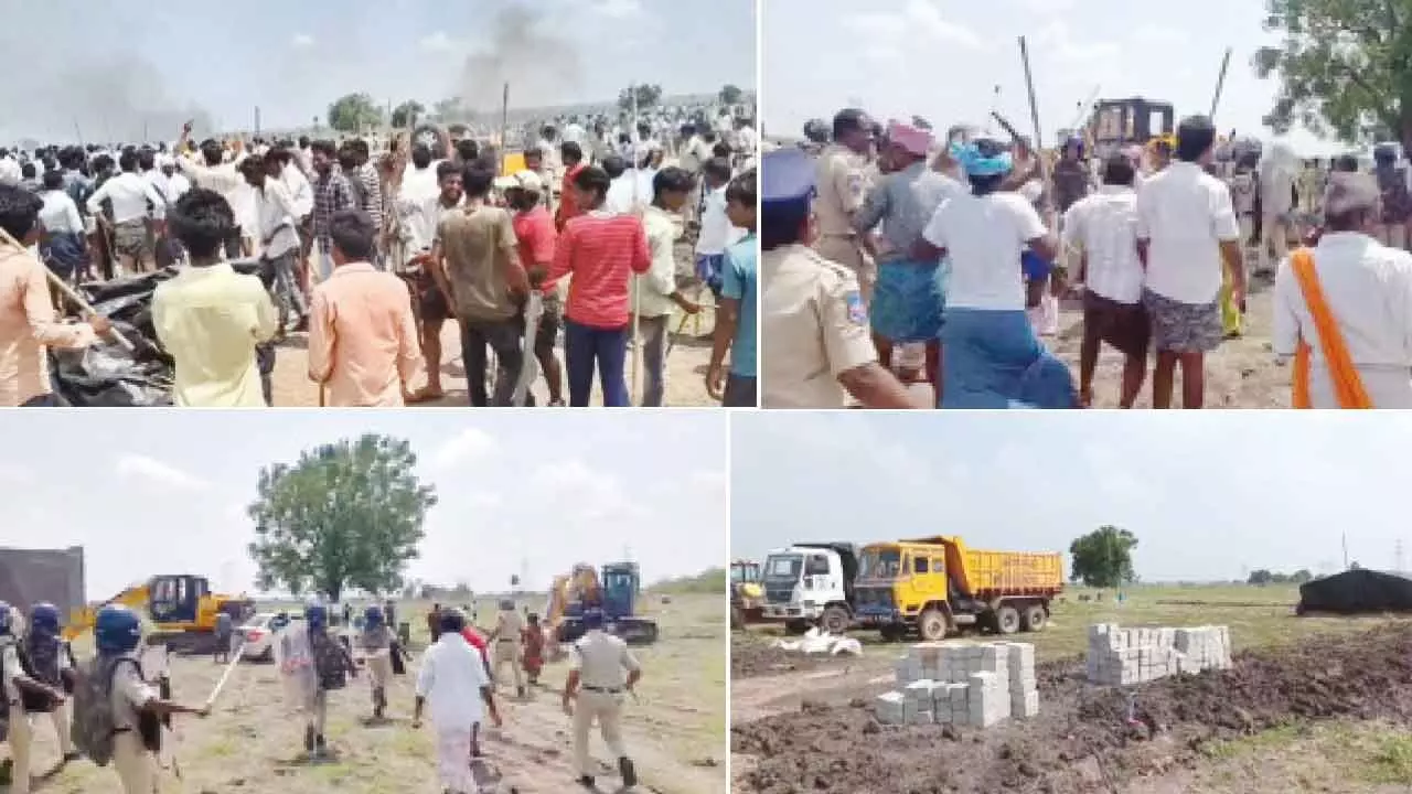 Protest Turns Violent: Protesters torch ethanol factory’s vehicles Protest Turns Violent: Protesters torch ethanol factory’s vehicles