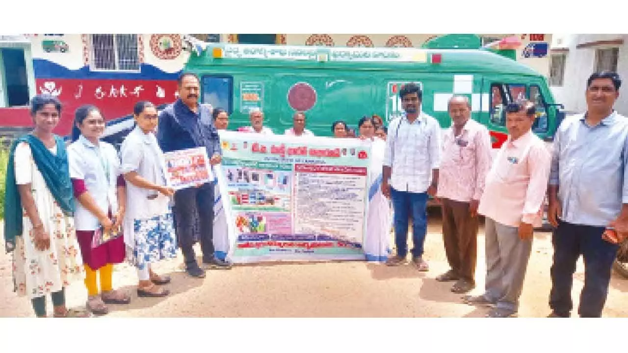 Awareness campaign on TB elimination held in Veldurthi Awareness campaign on TB elimination held in Veldurthi