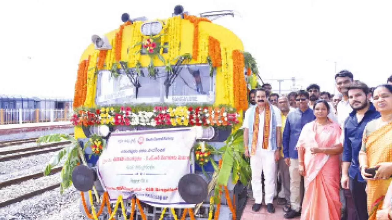 Anantapur-Bengaluru MEMU train flagged off