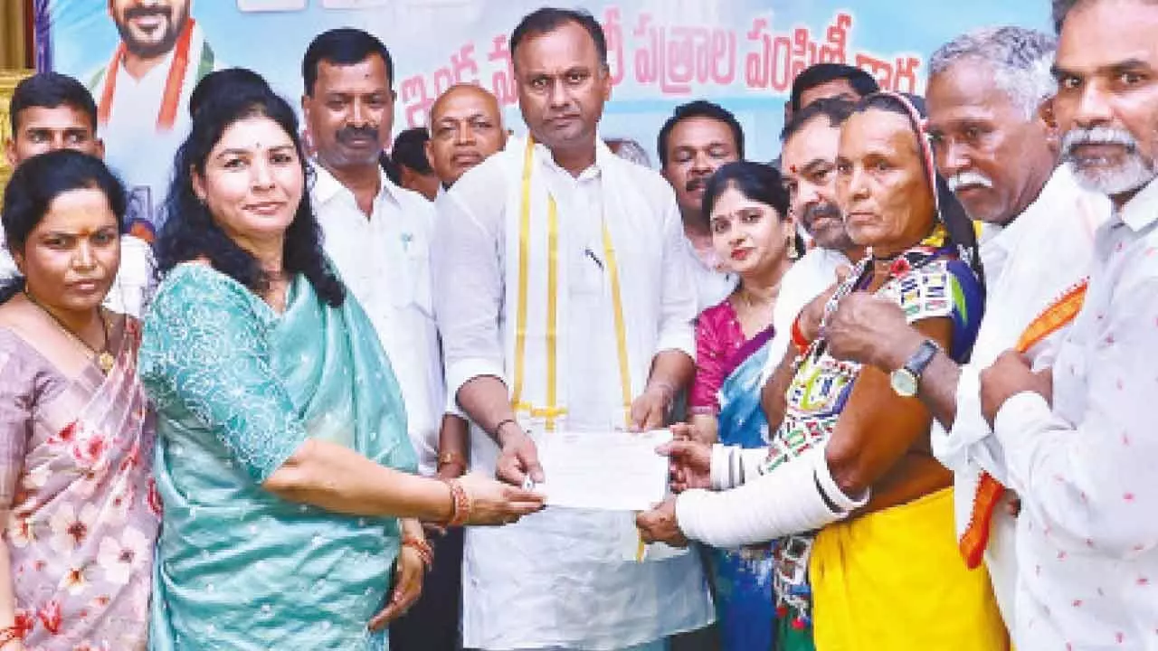 Current house layouts not suitable for the poor: MLA K Rajgopal Reddy Current house layouts not suitable for the poor: MLA K Rajgopal Reddy