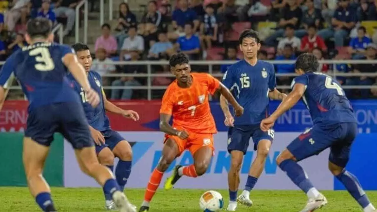 India lose 0-2 to Thailand ahead of crucial Asian Cup Qualifier India lose 0-2 to Thailand ahead of crucial Asian Cup Qualifier