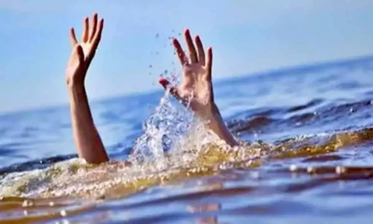 Three students drowned to death in a pond in Chittoor Three students drowned to death in a pond in Chittoor