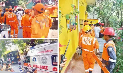 Mock drill held on disaster preparedness in Hyderabad