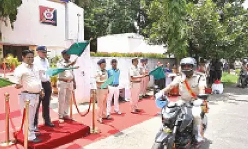 Waltair division strengthens RPF patrolling with new motorcycles